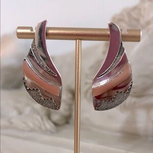 Vintage Native American Mother of Pearl Earrings